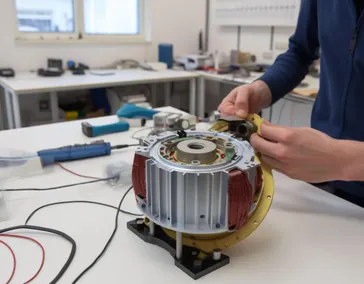 Ремонт электродвигателей переменного тока