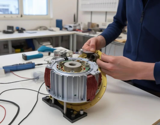 Ремонт электродвигателей переменного тока